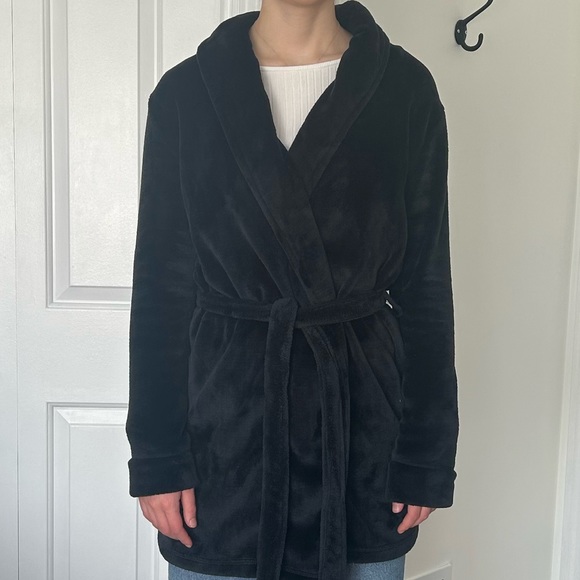 La Senza Black Bath Robe - Picture 2 of 4